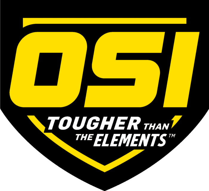 a yellow and white logo