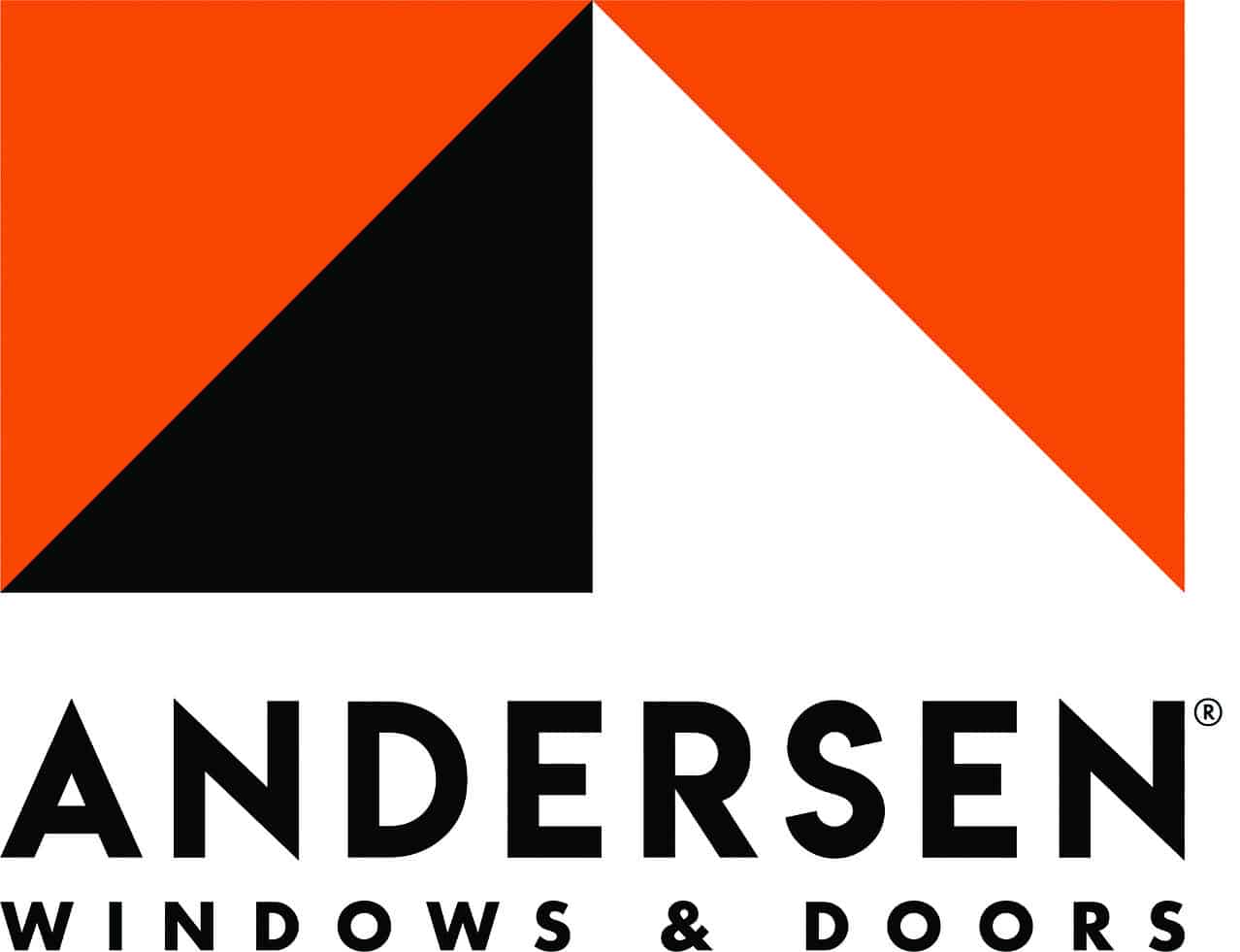 WindowFix - Andersen Windows & Doors logo featuring a black and orange geometric design above the company name in bold, black text.